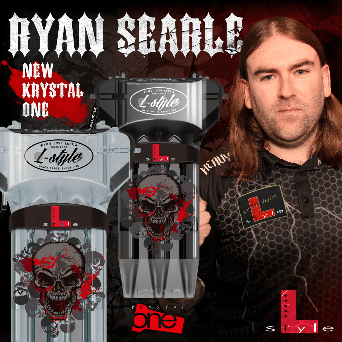 Signature Krystal One Dart Case Ryan Searle V2 - DreamDarts Dartshop