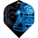 Mission Samurai Blue No.2 Standard Flights - DreamDarts Dartshop