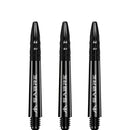 Mission Sabre Shafts - Black / Black - DreamDarts Dartshop
