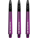 Mission Sabre Shafts - Purple / Black - DreamDarts Dartshop
