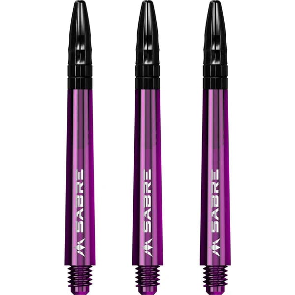 Mission Sabre Shafts - Purple / Black - DreamDarts Dartshop