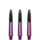 Mission Sabre Shafts - Purple / Black - DreamDarts Dartshop