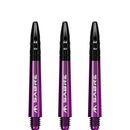 Mission Sabre Shafts - Purple / Black - DreamDarts Dartshop