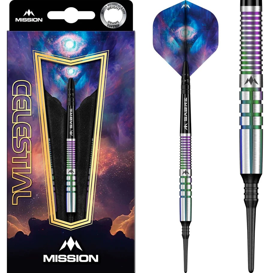 Mission Celestial 90% Softdarts - DreamDarts Dartshop