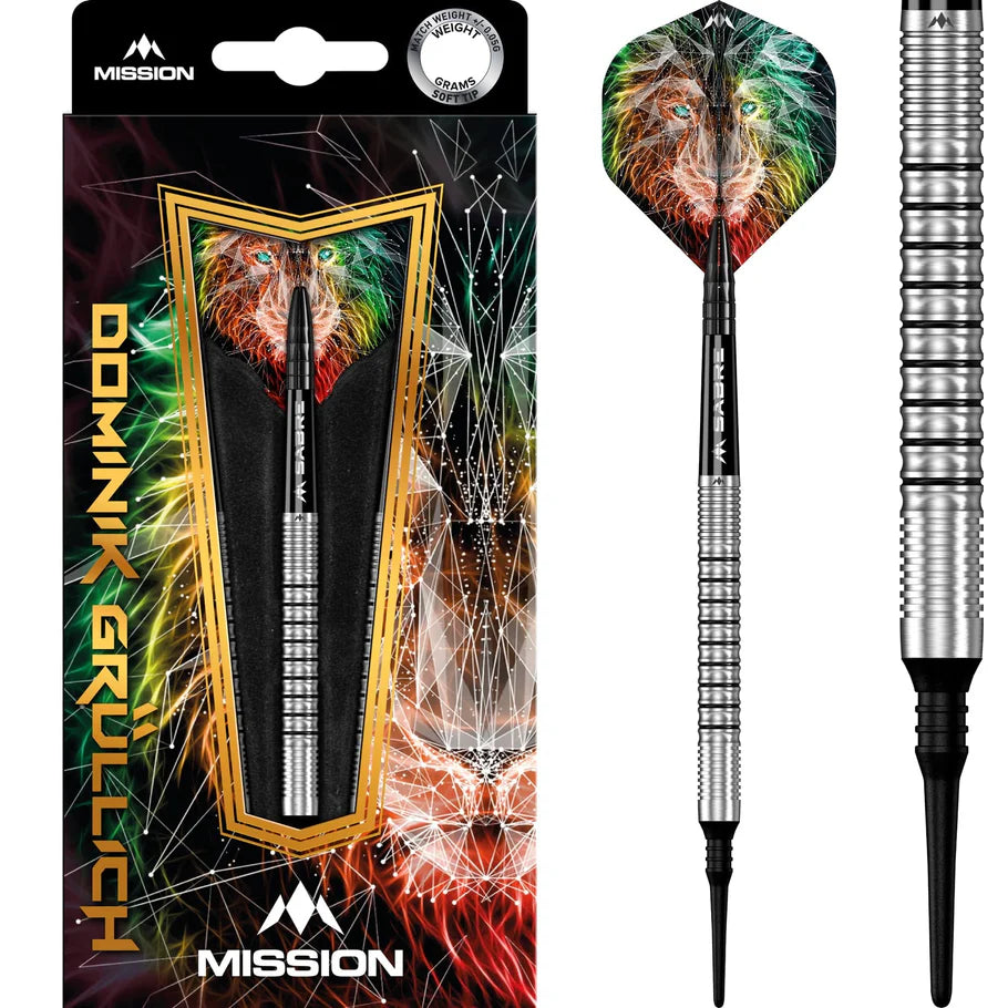 Mission Dominik Grüllich 90% Softdarts - DreamDarts Dartshop