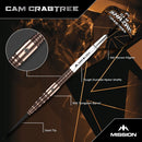 Cameron Crabtree V2 95% Steeldarts - DreamDarts Dartshop