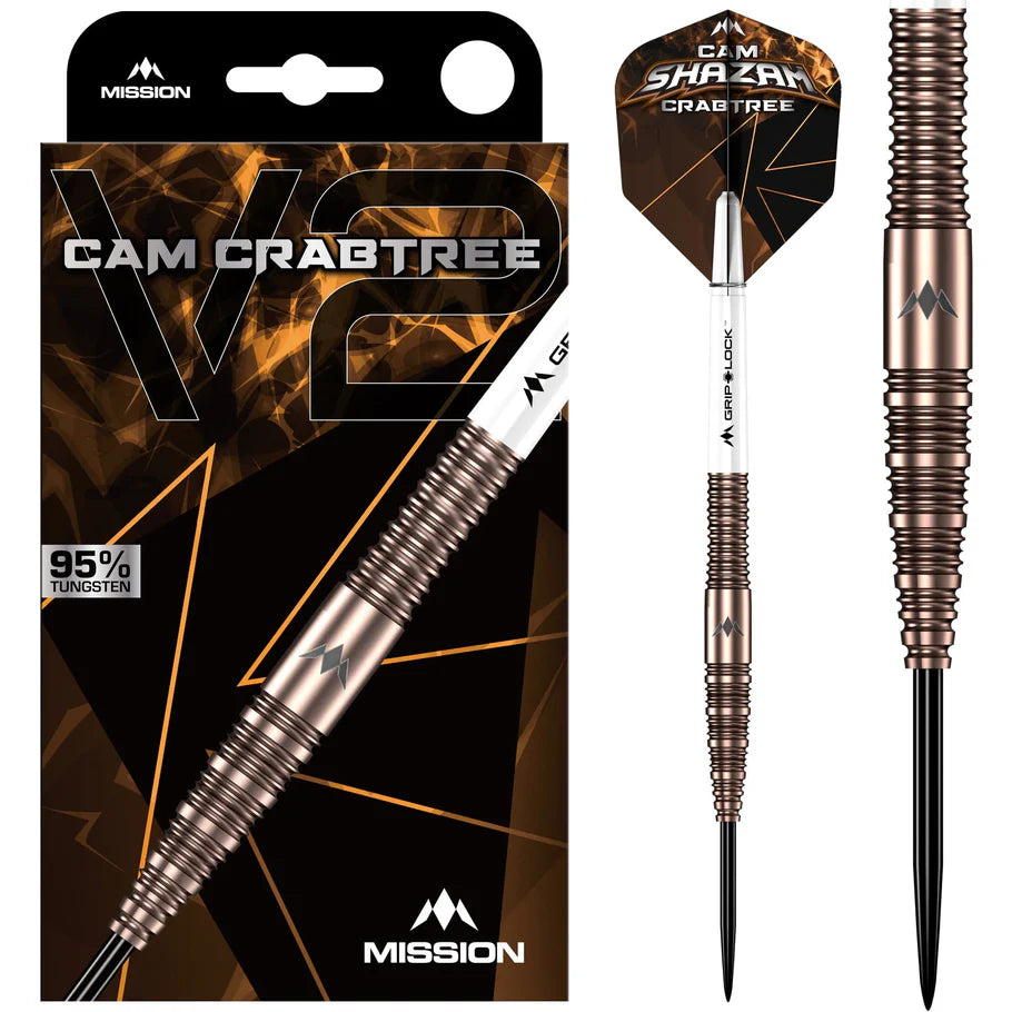 Cameron Crabtree V2 95% Steeldarts - DreamDarts Dartshop