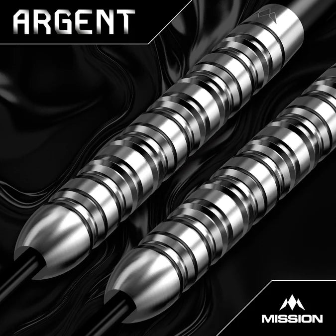 Mission Argent 90% Steeldarts - DreamDarts Dartshop