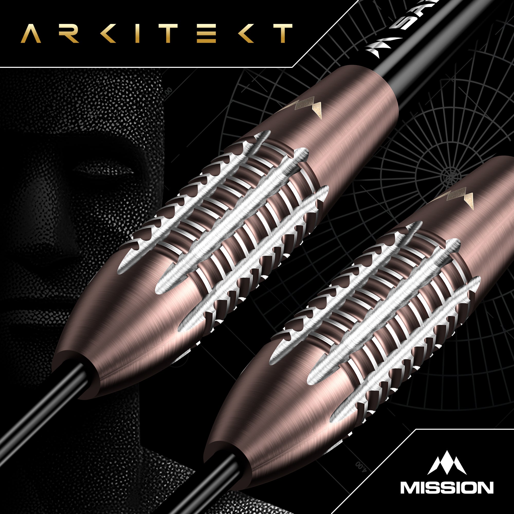 Mission Arkitekt 90% Steeldarts - DreamDarts Dartshop