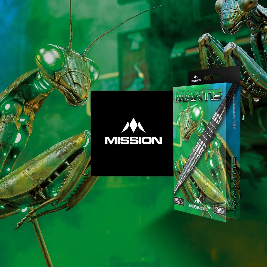Mission Mantis R2.5 95% Steeldarts - DreamDarts Dartshop