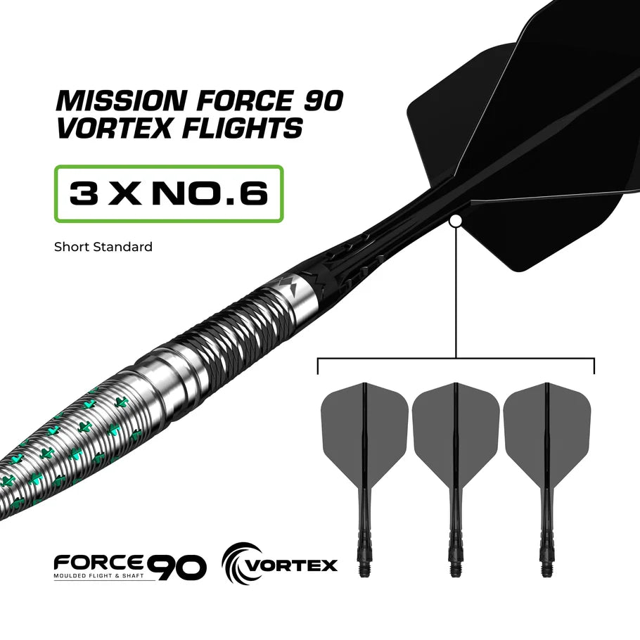 Mission Mantis R2.5 95% Steeldarts - DreamDarts Dartshop