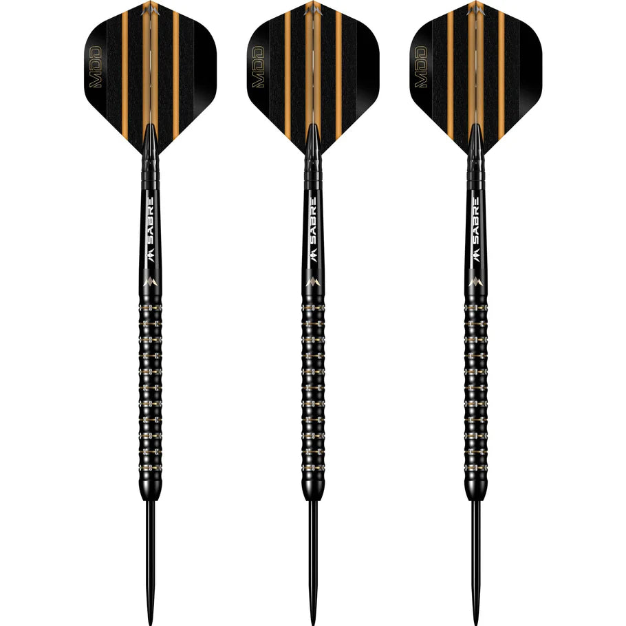 Mission Mike de Decker Black & Gold PVD 95% Steeldarts - DreamDarts Dartshop