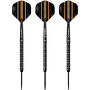 Mission Mike de Decker Black & Gold PVD 95% Steeldarts - DreamDarts Dartshop