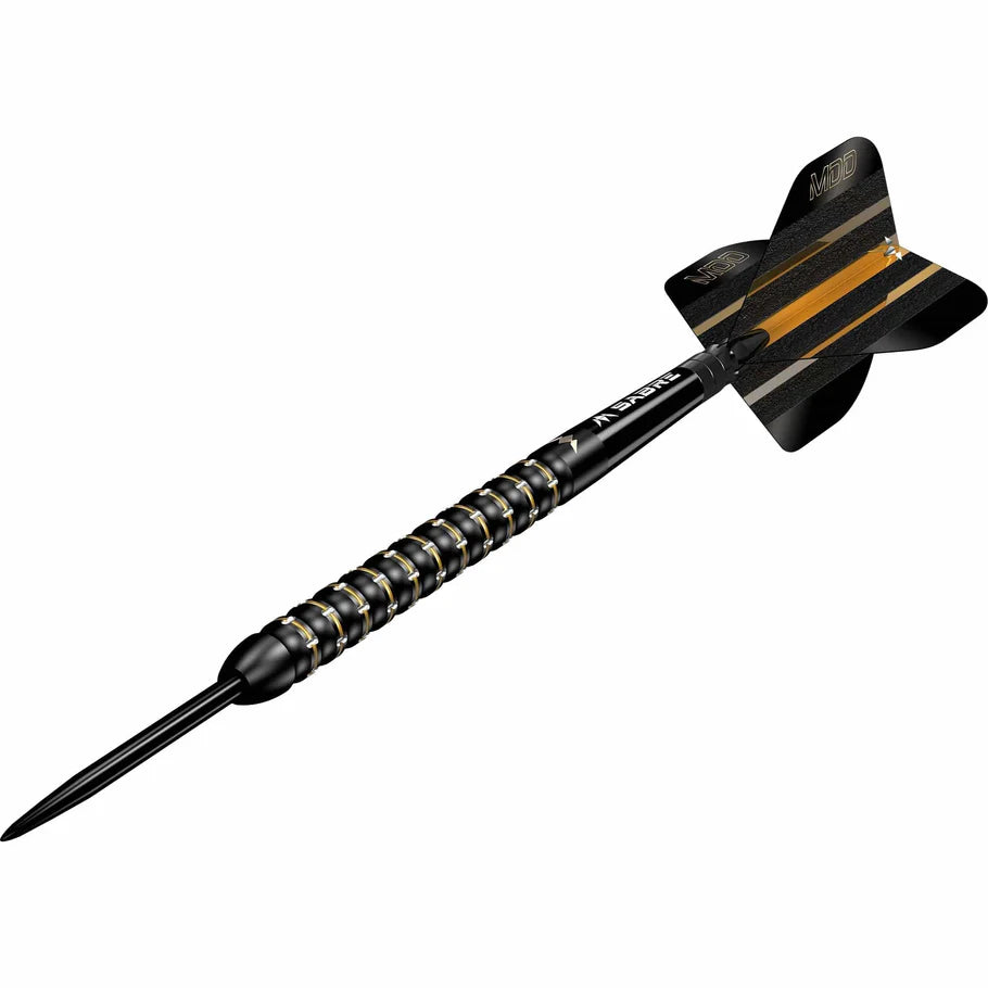 Mission Mike de Decker Black & Gold PVD 95% Steeldarts - DreamDarts Dartshop