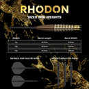 Mission Rhodon 95% Steeldarts - DreamDarts Dartshop