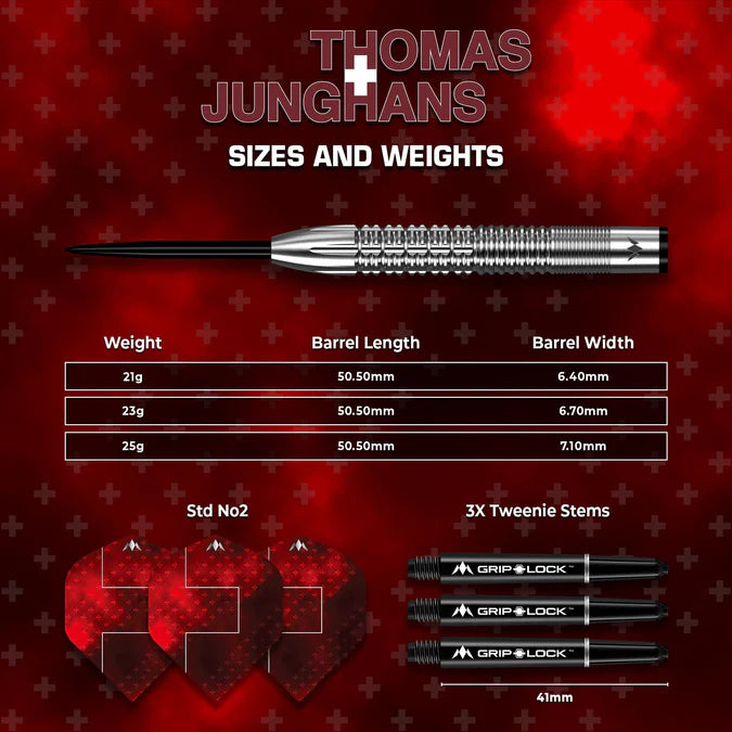 Mission Thomas Junghans 90% Steeldarts - DreamDarts Dartshop