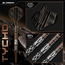 Mission Tycho 95% Steeldarts - DreamDarts Dartshop