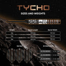 Mission Tycho 95% Steeldarts - DreamDarts Dartshop