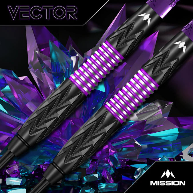 Mission Vector 95% Steeldarts - DreamDarts Dartshop