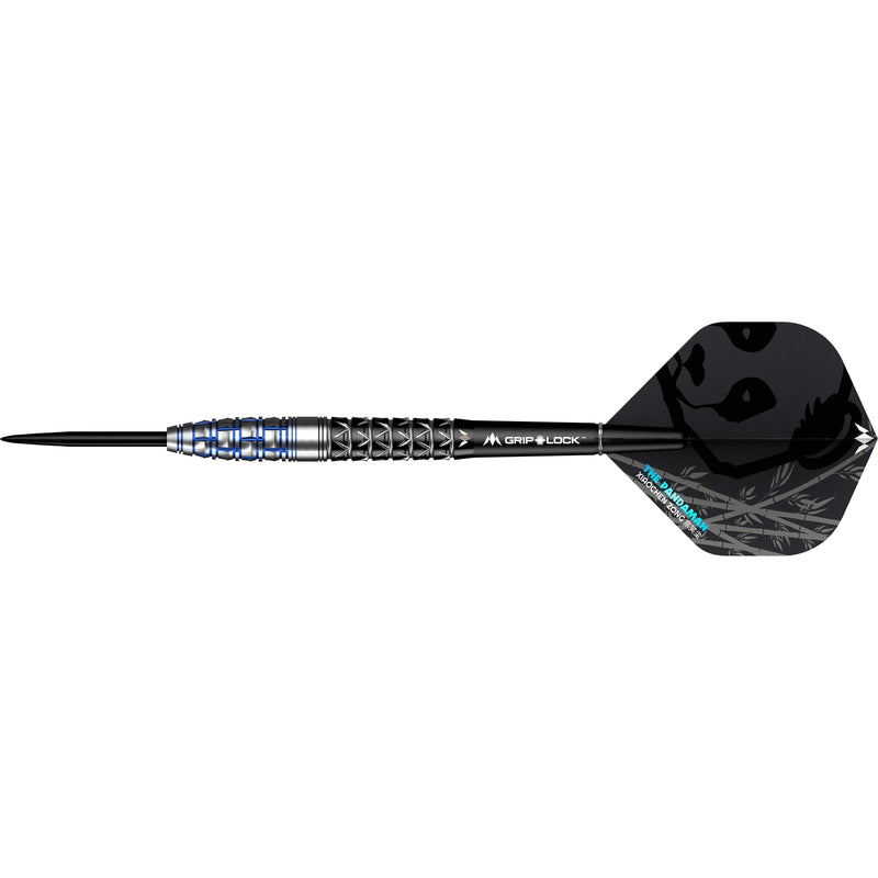 Mission Xiaochen Zong "Pandaman" Black & Blue 95% Steeldarts - DreamDarts Dartshop