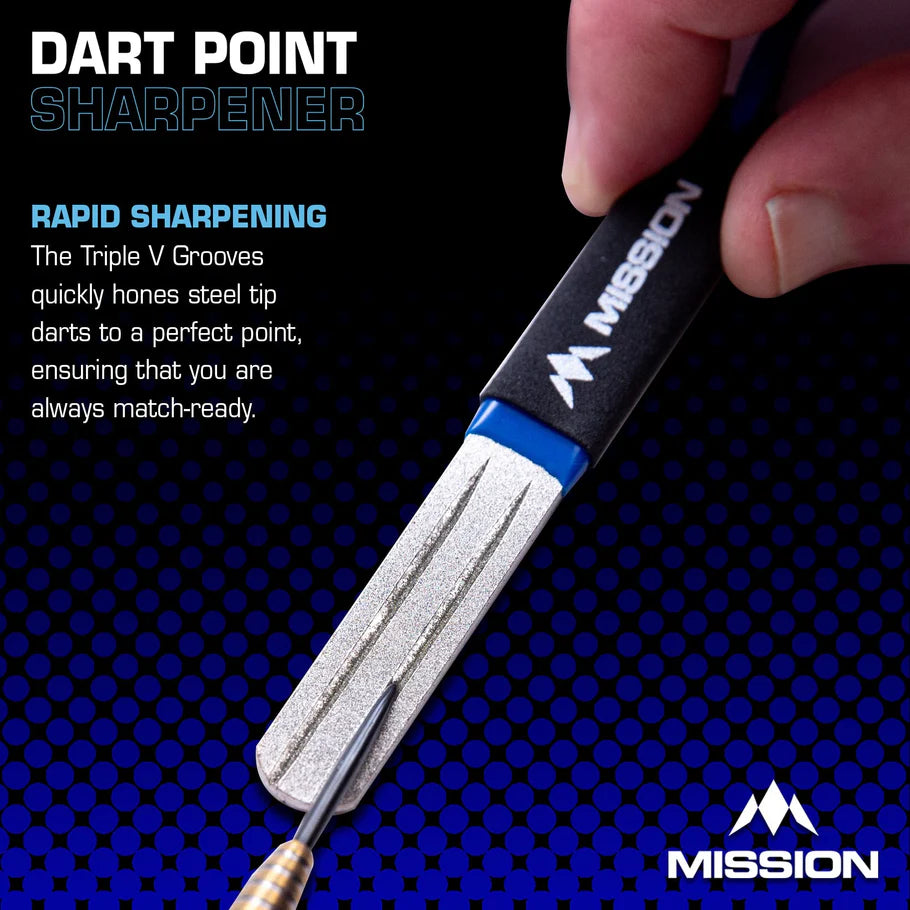 Mission Diamond Point Sharpener - DreamDarts Dartshop
