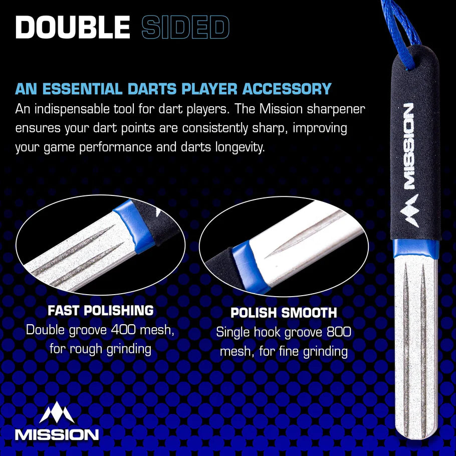 Mission Diamond Point Sharpener - DreamDarts Dartshop