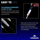 Mission Diamond Point Sharpener - DreamDarts Dartshop