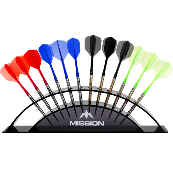 Mission Station 12 - Acrylic Dart-Display - DreamDarts Dartshop