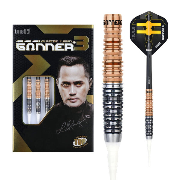 Lorence Ilagan Gunner III Signature 90% Softdart - DreamDarts Dartshop