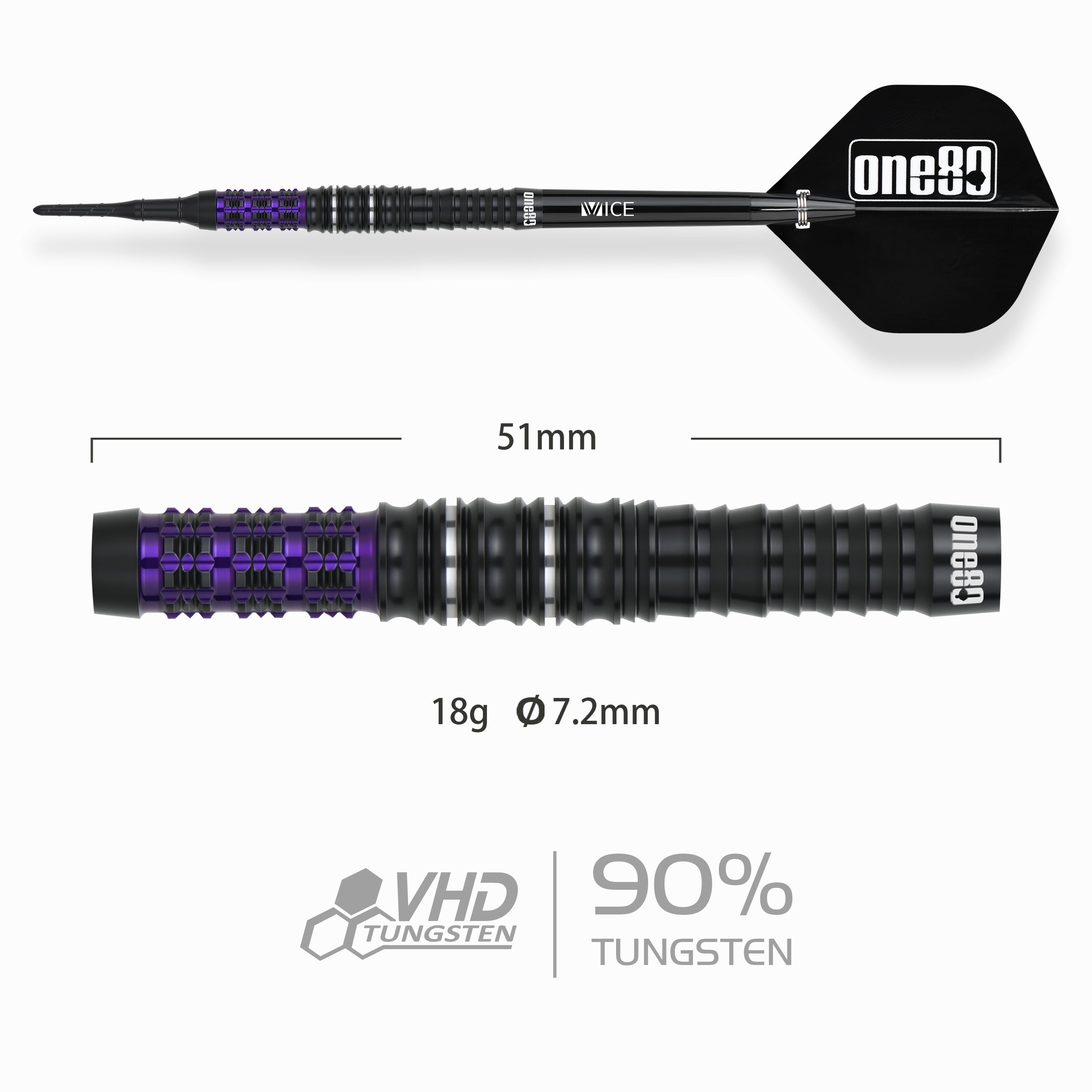 Luo Zhuolun Sniper 90% Softdarts - DreamDarts Dartshop