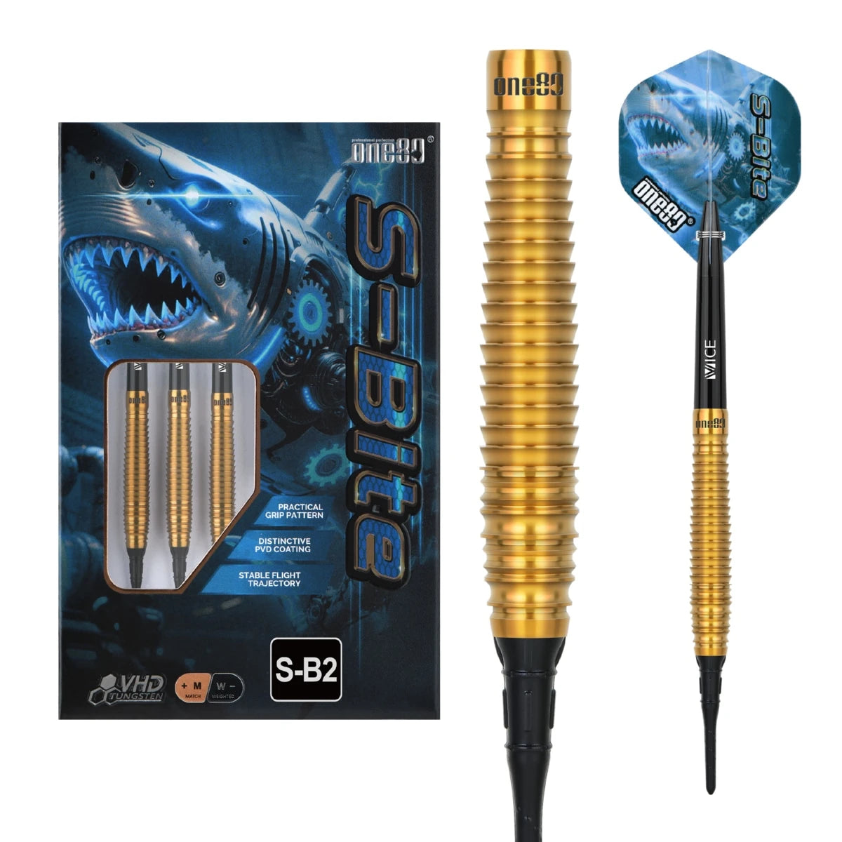 S-Bite B2 90% Softdarts - DreamDarts Dartshop