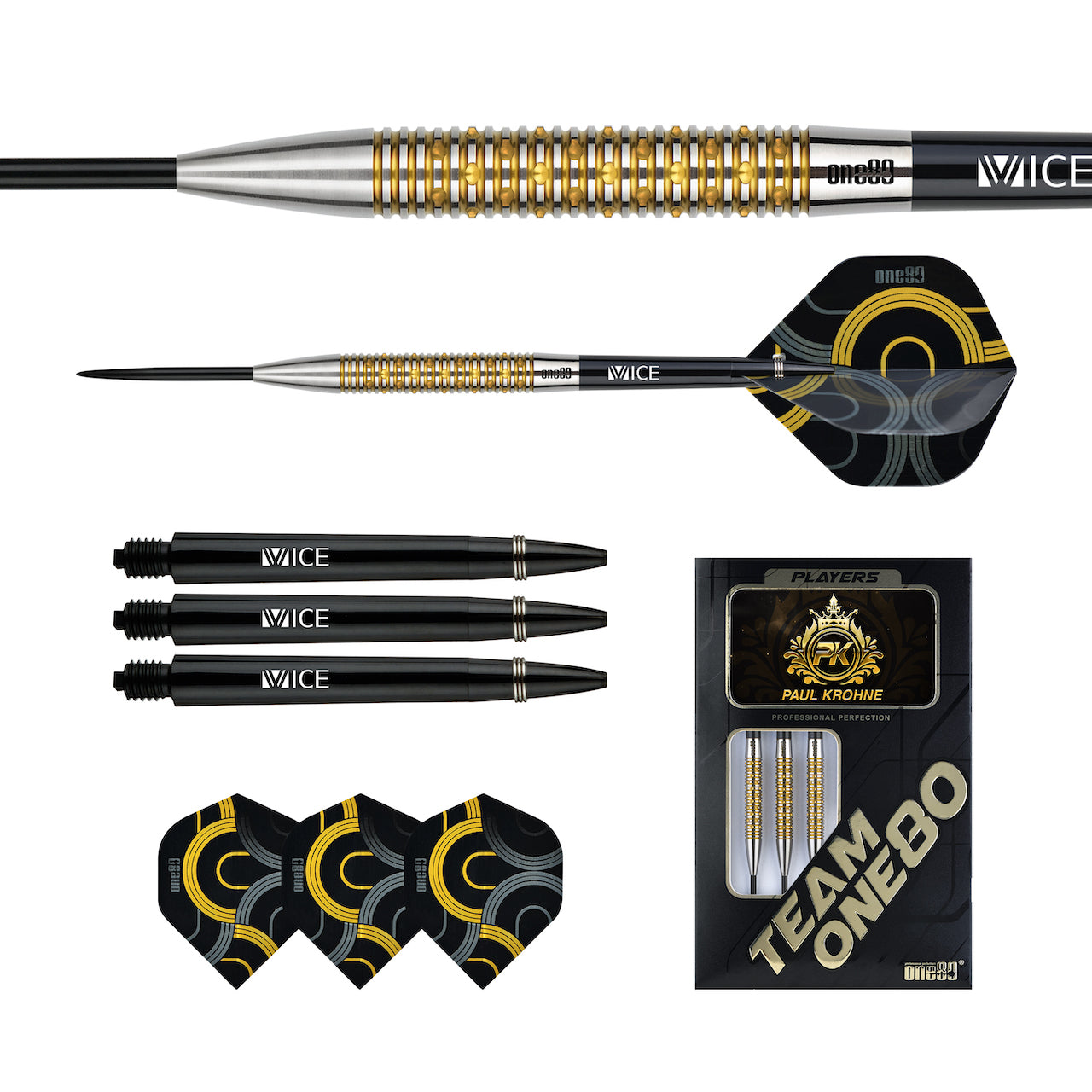 Paul Krohne 90% Steeldarts - DreamDarts Dartshop