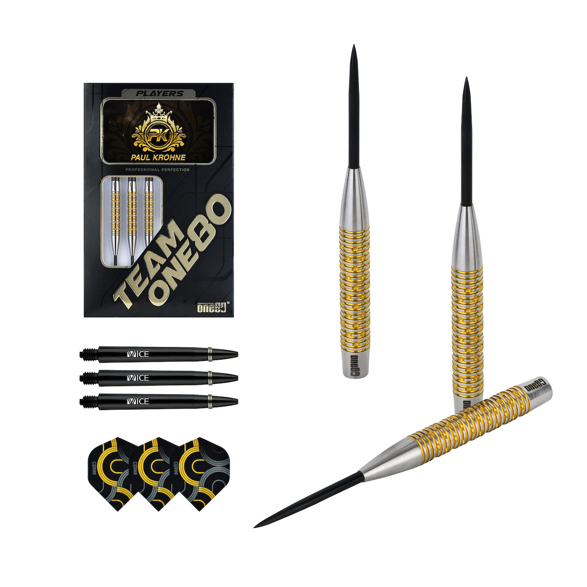 Paul Krohne 90% Steeldarts - DreamDarts Dartshop