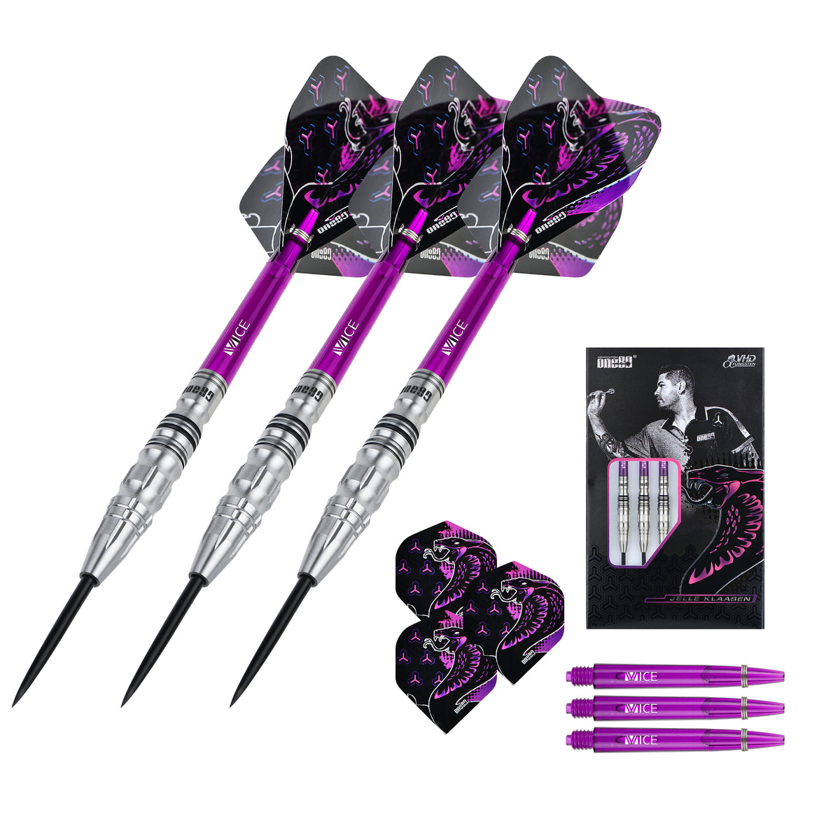 Jelle Klaasen V2 90% Steeldarts - DreamDarts Dartshop