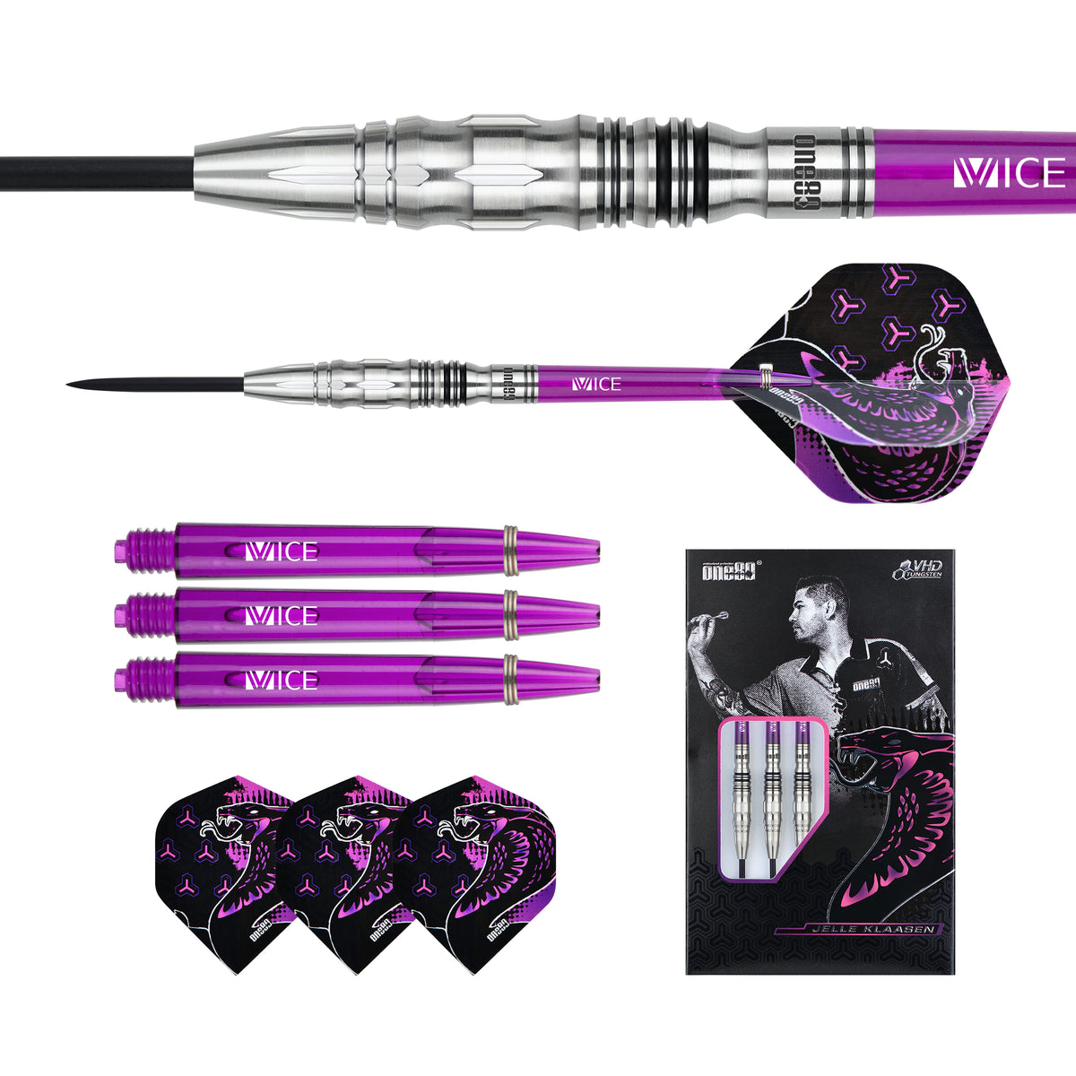 Jelle Klaasen V2 90% Steeldarts - DreamDarts Dartshop