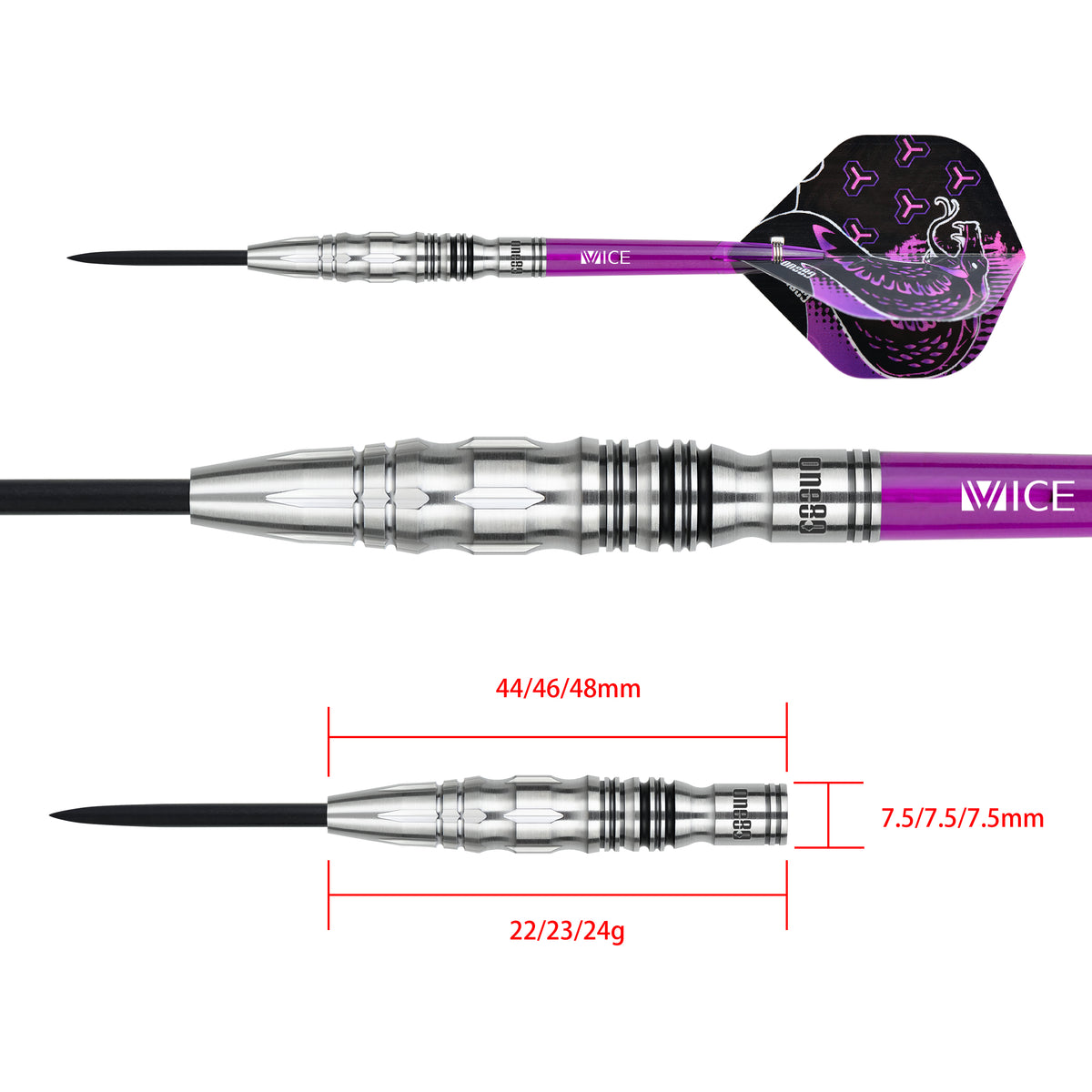 Jelle Klaasen V2 90% Steeldarts - DreamDarts Dartshop