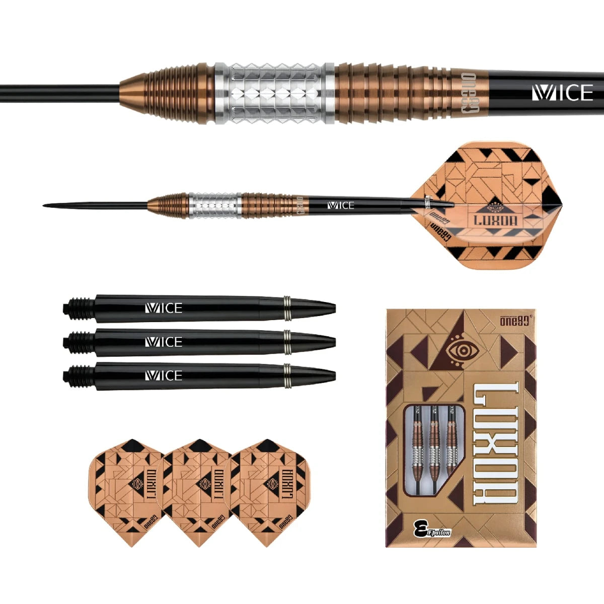 Luxor Epsilon 90% Steeldarts - DreamDarts Dartshop