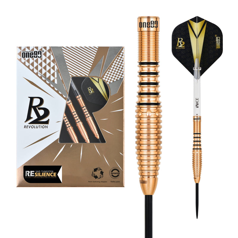 R2 Interchange Re-Silience 90% Steeldarts - DreamDarts Dartshop