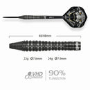 Crocforce CF3 90% Steeldarts - DreamDarts Dartshop