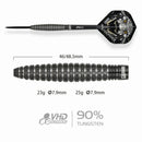Crocforce CF4 90% Steeldarts - DreamDarts Dartshop