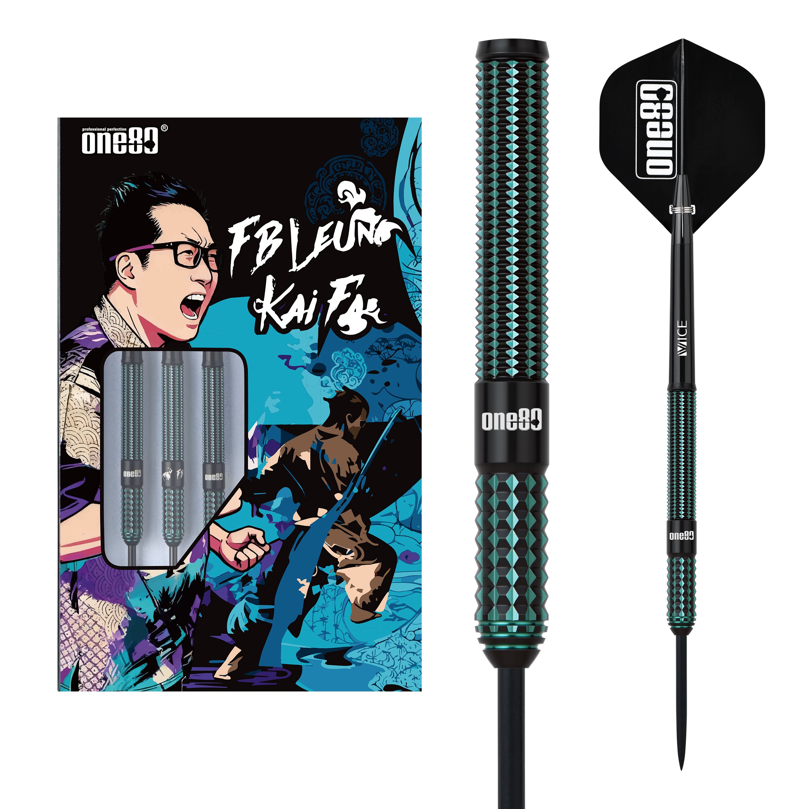FB Kai Fan Leung Signature Dart V3 90% Steeldarts - DreamDarts Dartshop