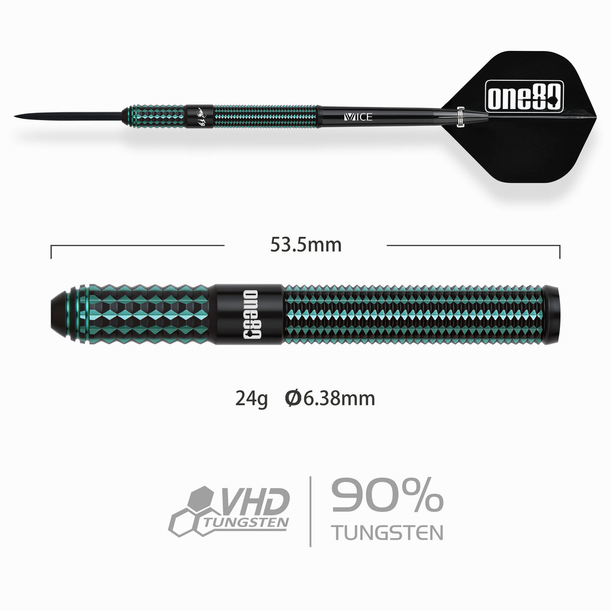 FB Kai Fan Leung Signature Dart V3 90% Steeldarts - DreamDarts Dartshop