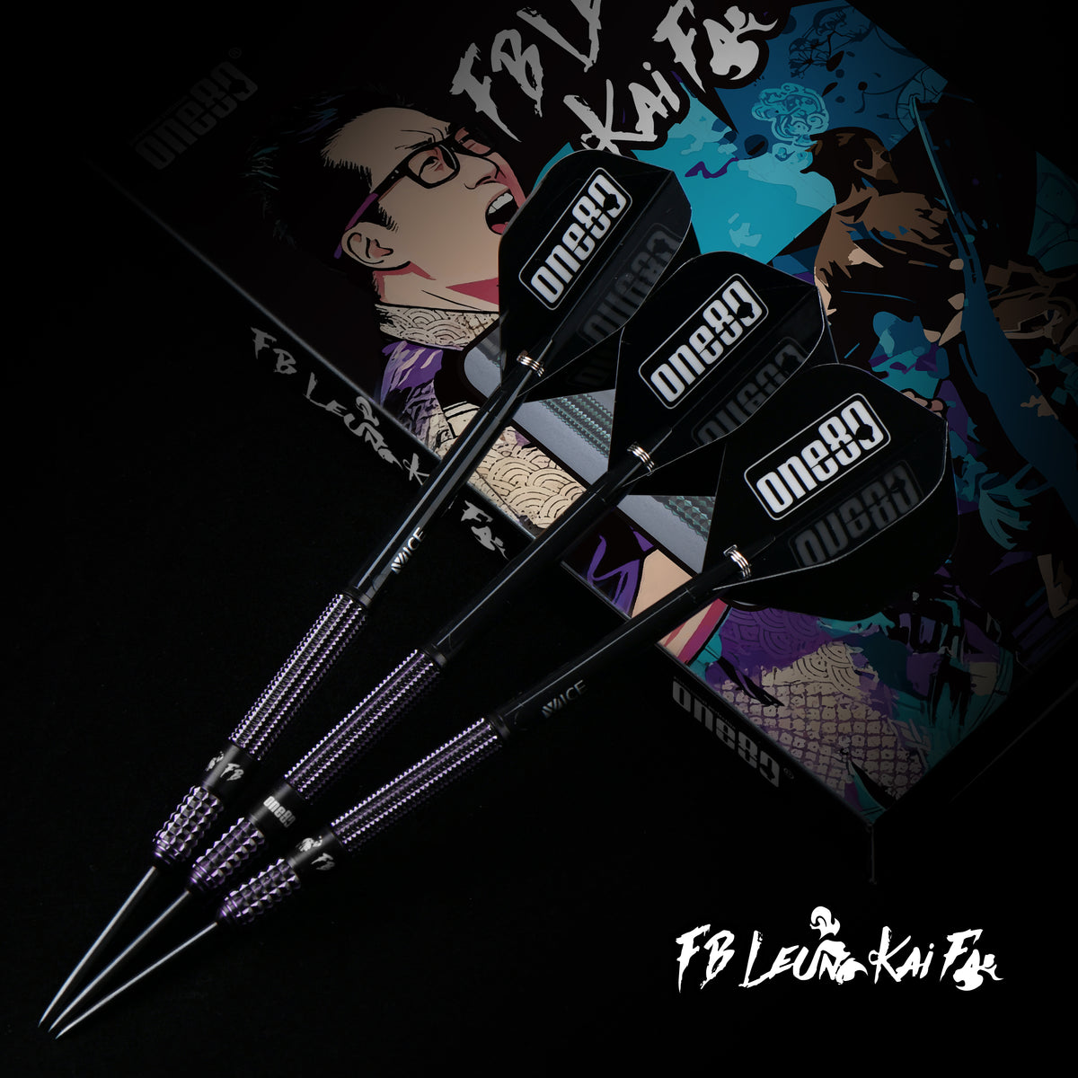 FB Kai Fan Leung Signature Dart V3 90% Steeldarts - DreamDarts Dartshop