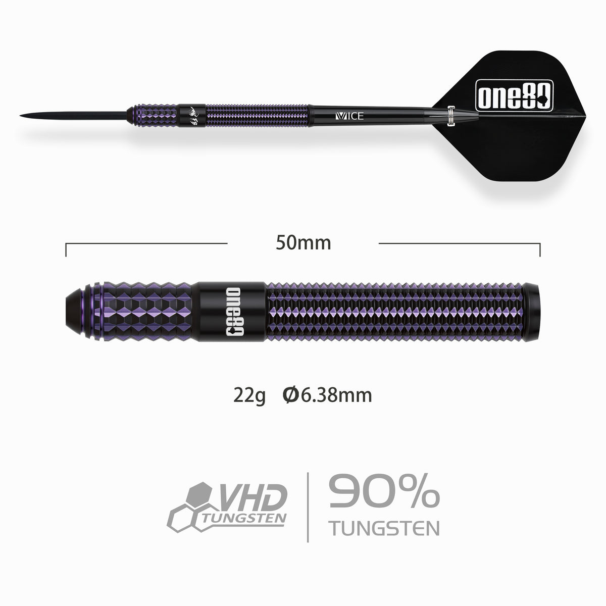 FB Kai Fan Leung Signature Dart V3 90% Steeldarts - DreamDarts Dartshop