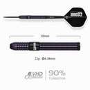 FB Kai Fan Leung Signature Dart V3 90% Steeldarts - DreamDarts Dartshop