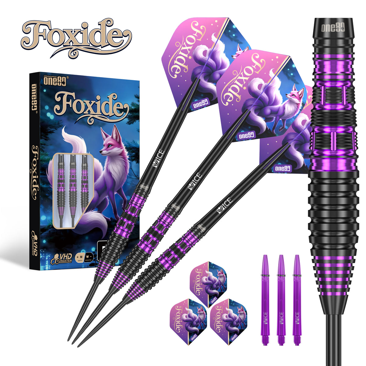 Foxide F2 90% Steeldarts - DreamDarts Dartshop