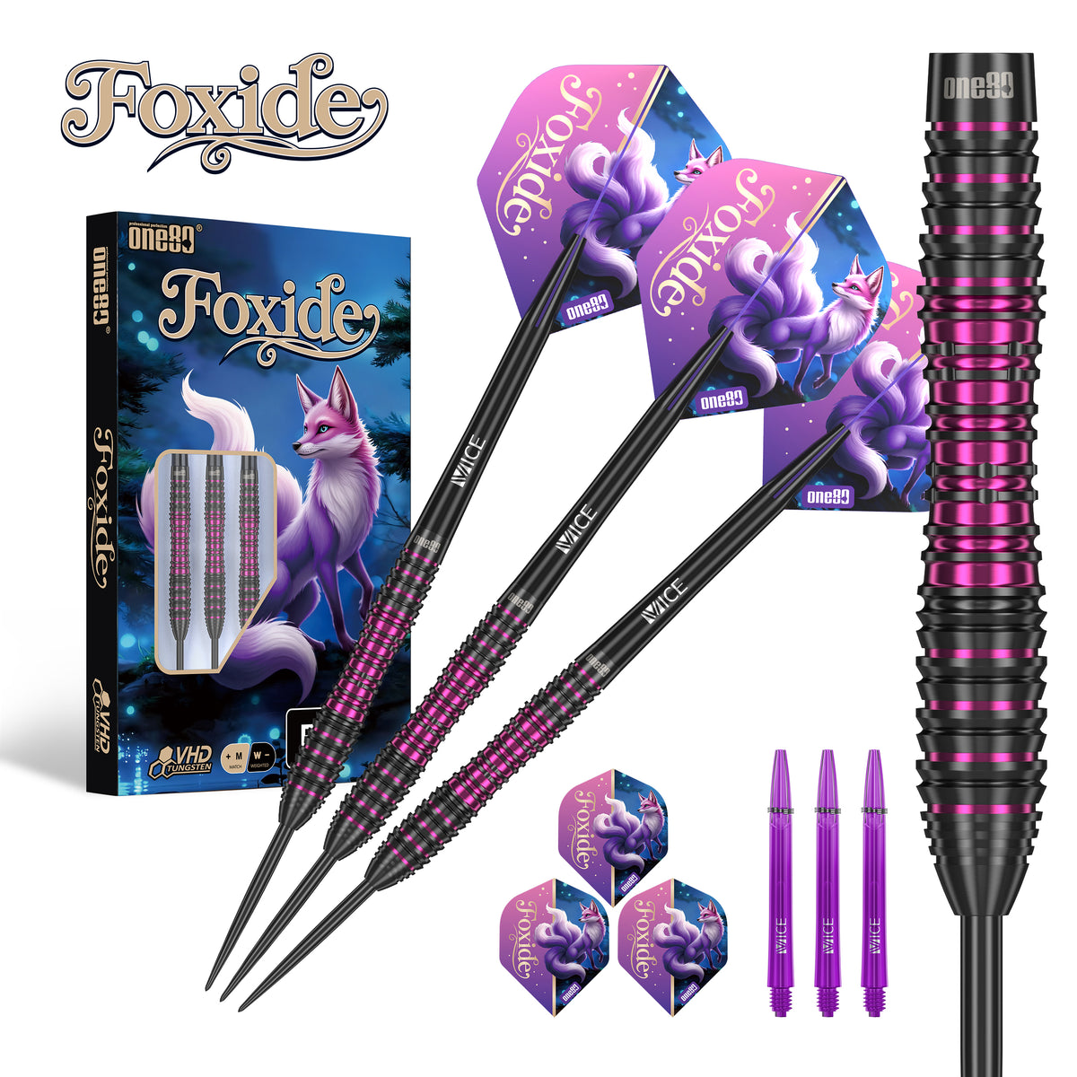 Foxide F3 90% Steeldarts - DreamDarts Dartshop
