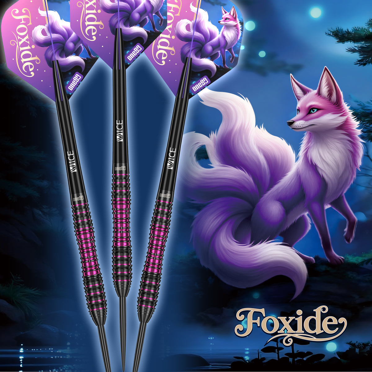 Foxide F3 90% Steeldarts - DreamDarts Dartshop