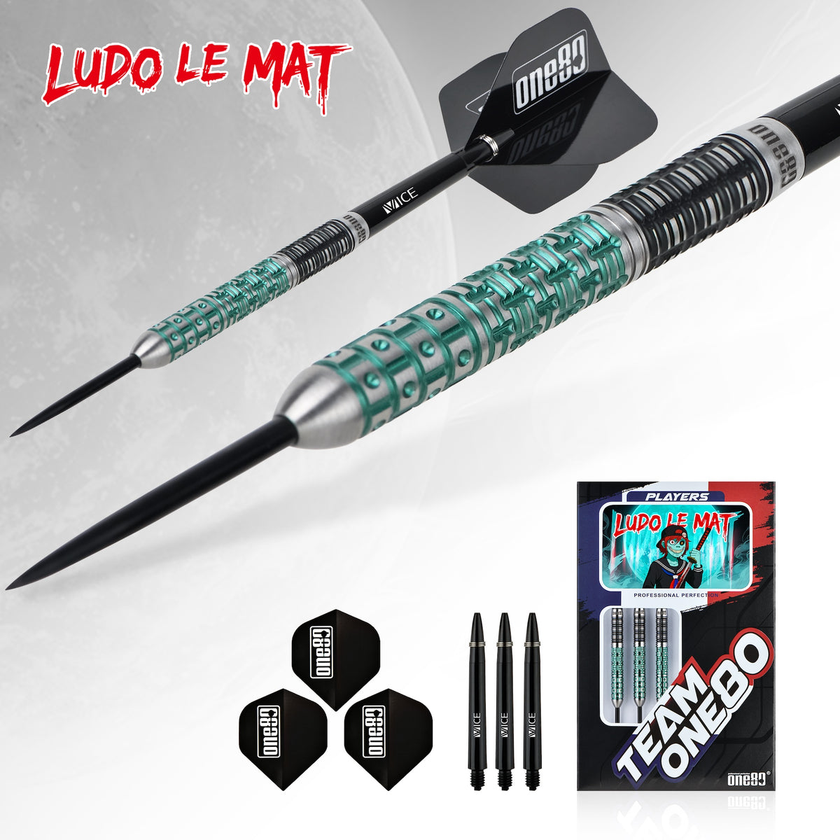 Ludo Le Mat 90% Steeldarts - DreamDarts Dartshop