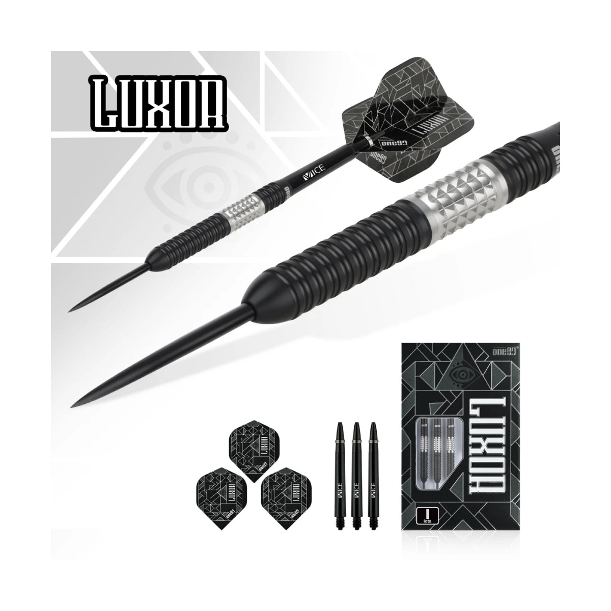 Luxor II Iota 90% Steeldarts - DreamDarts Dartshop
